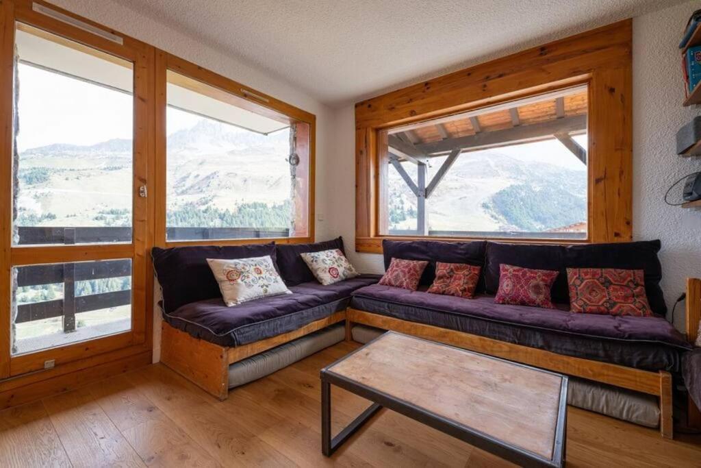 L'Arc-En-Ciel - Appartement Sur Les Hauteurs Du Mottaret Avec Acces Aux Pistes Les Allues Luaran gambar