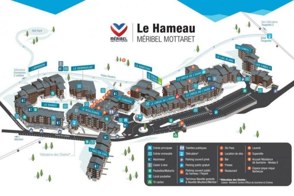 L'Arc-En-Ciel - Appartement Sur Les Hauteurs Du Mottaret Avec Acces Aux Pistes Les Allues Luaran gambar