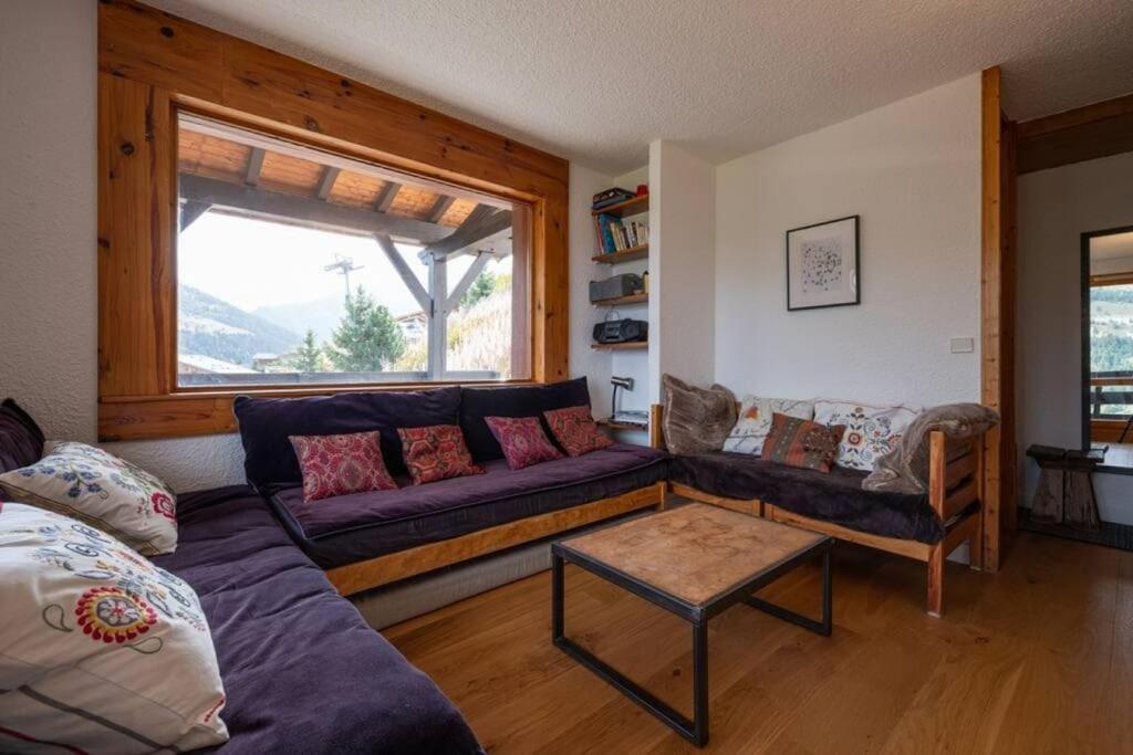 L'Arc-En-Ciel - Appartement Sur Les Hauteurs Du Mottaret Avec Acces Aux Pistes Les Allues Luaran gambar
